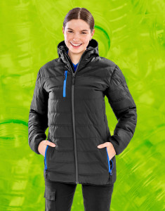 Bunda Black Compass Padded Winter Jacket - Result