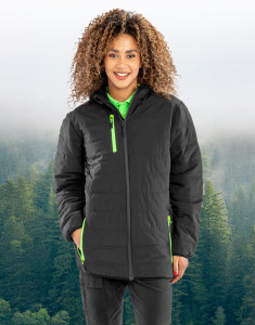 Bunda Black Compass Padded Winter Jacket - Result