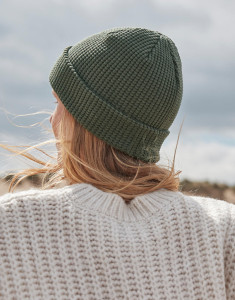 Čiapka Organic Cotton Waffle - Beechfield