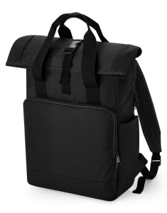 Recyklovaný ruksak Twin Handle Roll-Top Laptop  - Bag Base