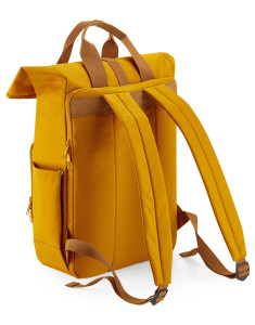 Recyklovaný ruksak Twin Handle Roll-Top Laptop  - Bag Base