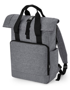 Recyklovaný ruksak Twin Handle Roll-Top Laptop  - Bag Base