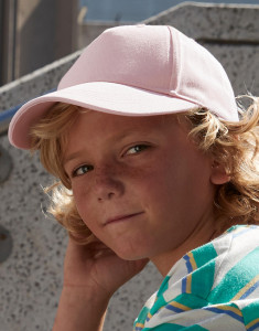 5 panelová detská šiltovka z organickej bavlny - Beechfield