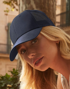 6 panelová šiltovka Snapback Trucker - Beechfield