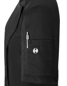 Moderný dámsky kucharsky rondon s krátkymi rukávmi - Karlowsky