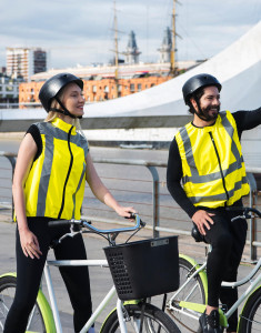 Vysoko reflexná motorkárska vesta "Schleiz" - Korntex