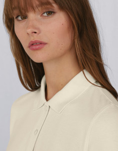 Dámska polokošeľa s dlhými rukávmi My Polo 180 LS - B&C