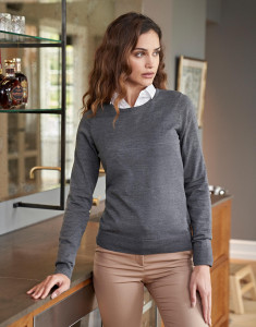 Dámský pulóver s okrúhlym výstrihom - Tee Jays