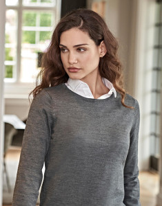 Dámský pulóver s okrúhlym výstrihom - Tee Jays