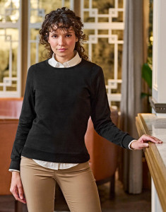 Dámský pulóver s okrúhlym výstrihom - Tee Jays