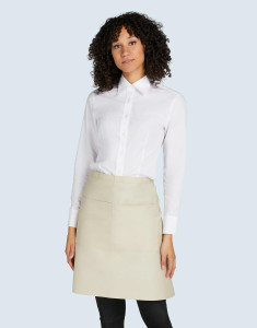 BRUSSELS - krátka recyklovaná zástera s vreckom - SG - Bistro