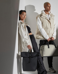 Matný PU ruksak Rolltop - Bag Base