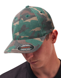 Šiltovka Flexfit Garment Washed Camo - Flexfit