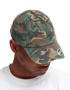 Low Profile Camo Washed šiltovka - Flexfit