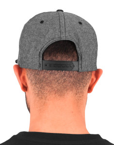 Chambray-Suede Snapback šiltovka - Flexfit