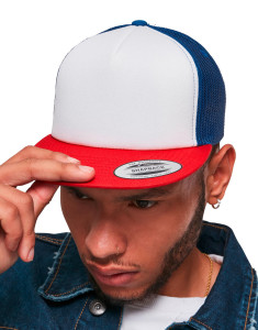 Foam Trucker with White Front šiltovka - Flexfit