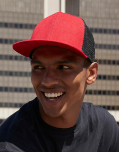 Original Flat Peak 6 panelový Trucker - Beechfield