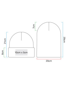 Čiapka s manžetou Original Beanie Polylana® - Beechfield