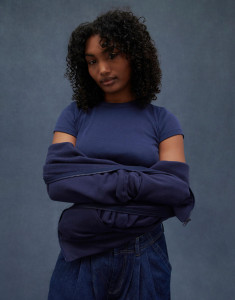 Dámske tričko Micro Rib Baby Tee - Bella+Canvas