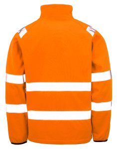 Recyklovaný potlačiteľný bezpečnostný í Softshell - Result