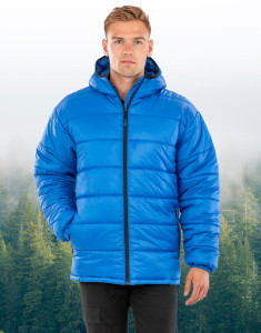 Recyklovaná polstrovaná parka s kapucňou - Result