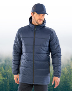 Recyklovaná polstrovaná parka s kapucňou - Result