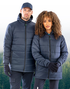 Recyklovaná polstrovaná parka s kapucňou - Result