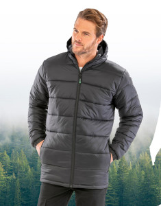 Recyklovaná polstrovaná parka s kapucňou - Result