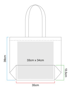 Maxi taška pre život z organickej bavlny InCo. - Westford Mill