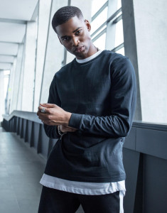 Tričko s dlhými rukávmi a rebrovanými manžetami - BYB