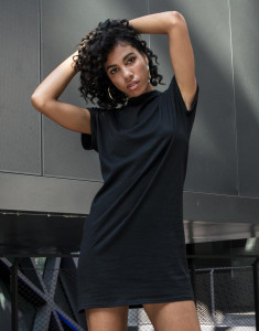 Dámske šaty s rozšírenými ramenami Turtle - BYB