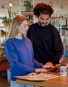 Originals dámska mikina s okrúhlym výstrihom - SG