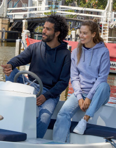 Originals kontrastná dámska mikina s kapucňou - SG