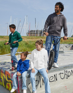 Originals pánska mikina s kapucňou a zipsom - SG