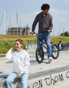 Originals dámska mikina s kapucňou a zipsom - SG