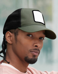 Appliqué Patch 5 Panel Trucker - Beechfield