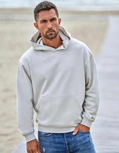Urban Heavy Loose Fit Hooded Sweatshirt - Tee Jays