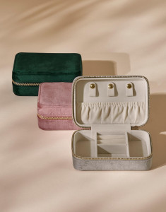 Velvet Travel Jewellery Box - Bag Base