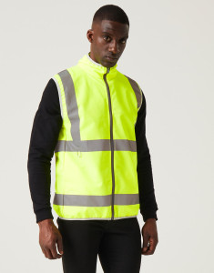 Pro Hi-Vis Full Zip Gilet - Regatta