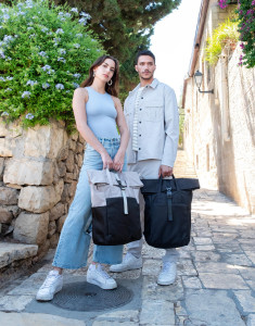 Ruby Roll-Up Laptop Backpack - Shugon