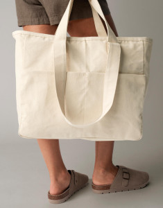 Double Handle Cargo Pocket Tote - Westford Mill