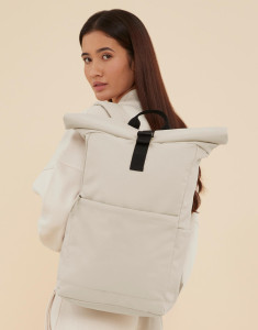 Premium recyklovaný batoh s rolovacím vrchom - Bag Base