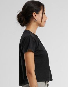 Ladies Vintage Cropped Tee - BYB