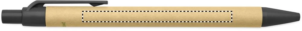 EKO guľôčkové pero – černá – tlačová plocha – BARREL L HANDED PD