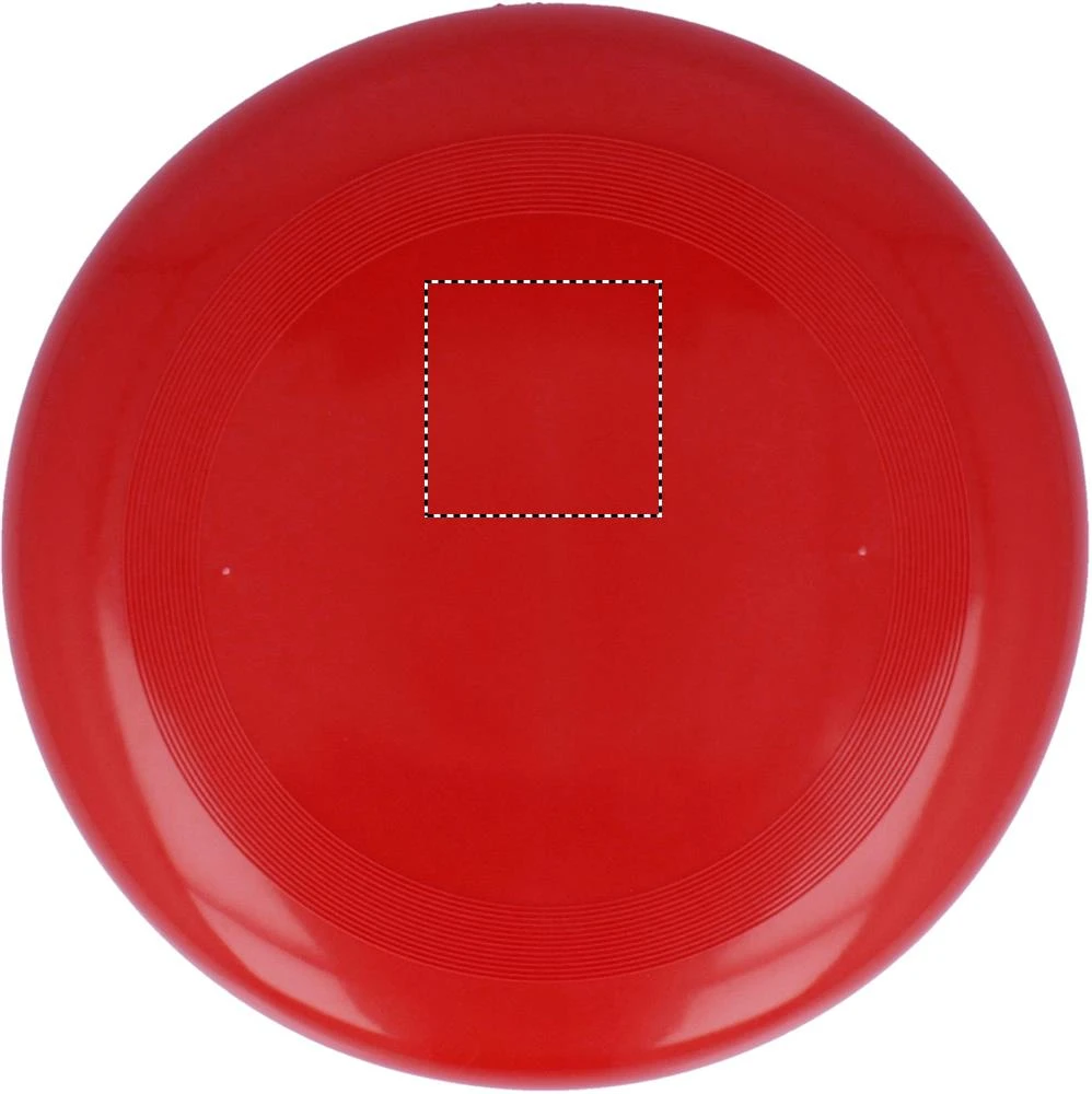 Frisbee – červená – tlačová plocha – TOP SCREEN