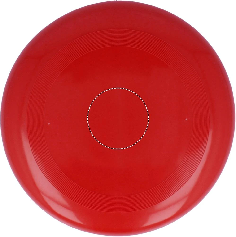 Frisbee – červená – tlačová plocha – TOP PAD