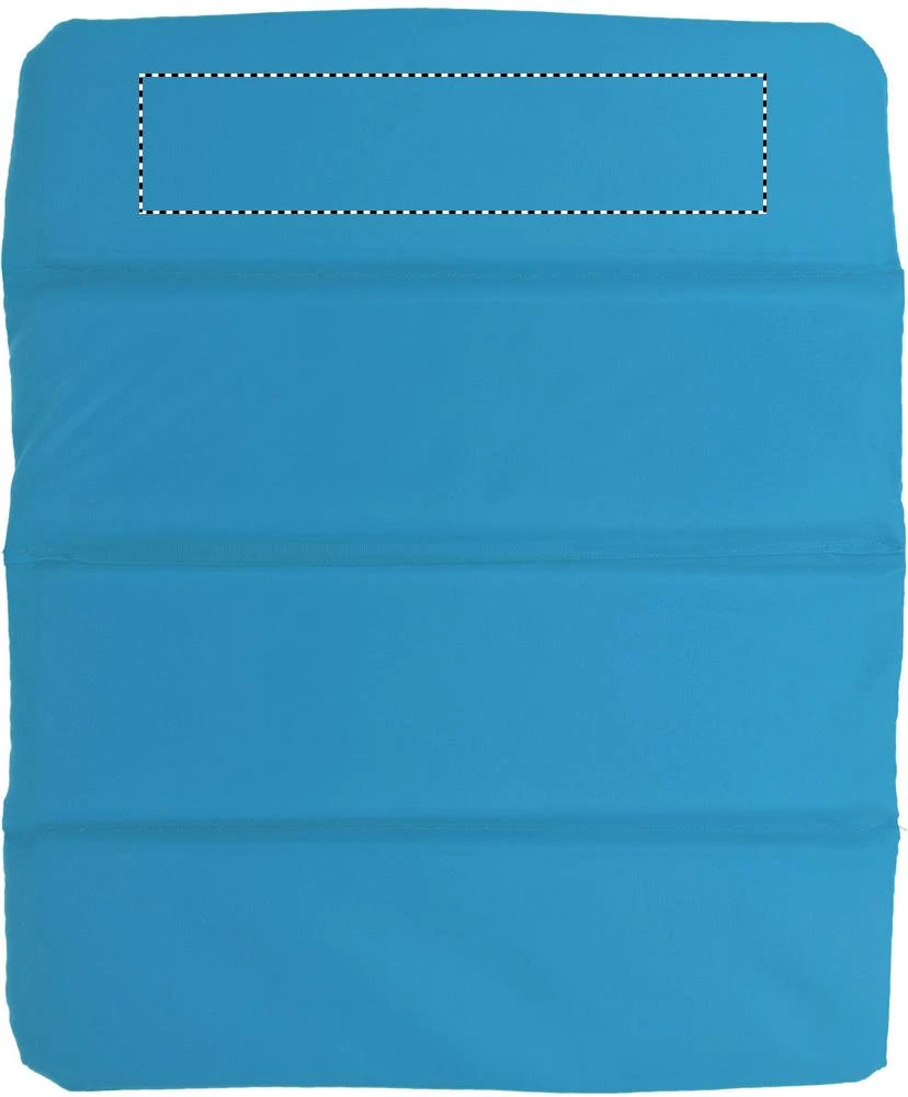 Skladacia podložka – dětská modrá – tlačová plocha – FRONT SEGMENT