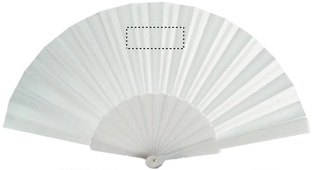 Vejár – bílá – tlačová plocha – FRONT ON WHITE
