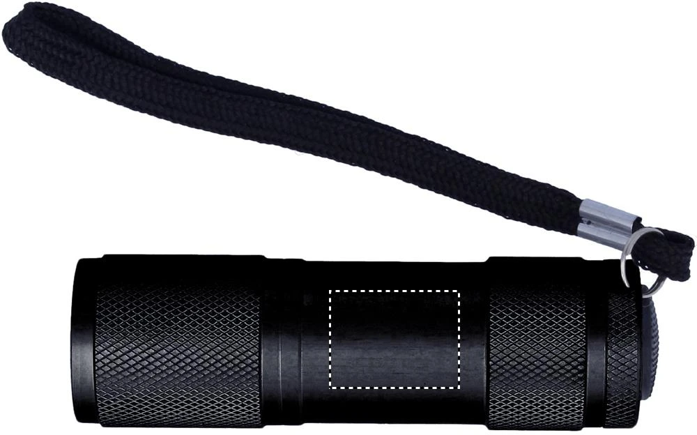 LED svietidlo – černá – tlačová plocha – TORCH