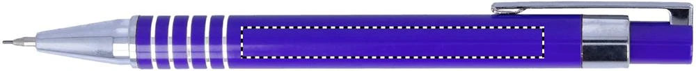 Sada pera a mikrotužky – modrá – tlačová plocha – PENCIL RIGHT BARREL